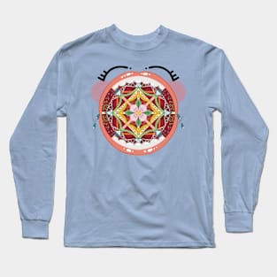 Geometric Voice Long Sleeve T-Shirt